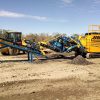 40’L Portable Radial Stacker for Rebel Crusher