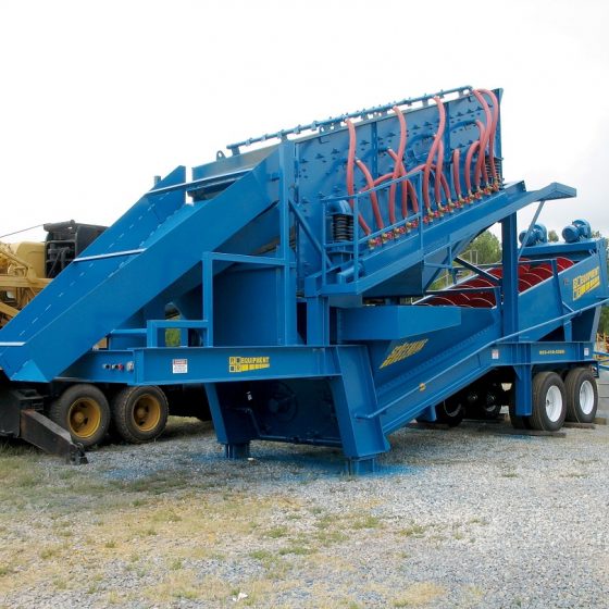 TrailerMounted Portable Wash Plant For Sale RR Equipment