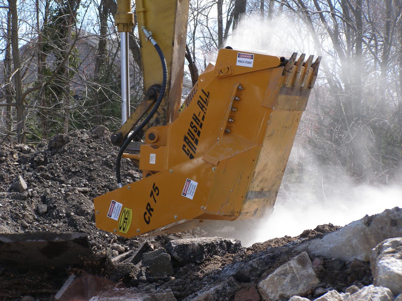 Crush All CR75 Bucket Crusher For Sale RR Equipment