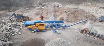 Making Multiple Sizes of Crushed Concrete with the Rebel Crusher 